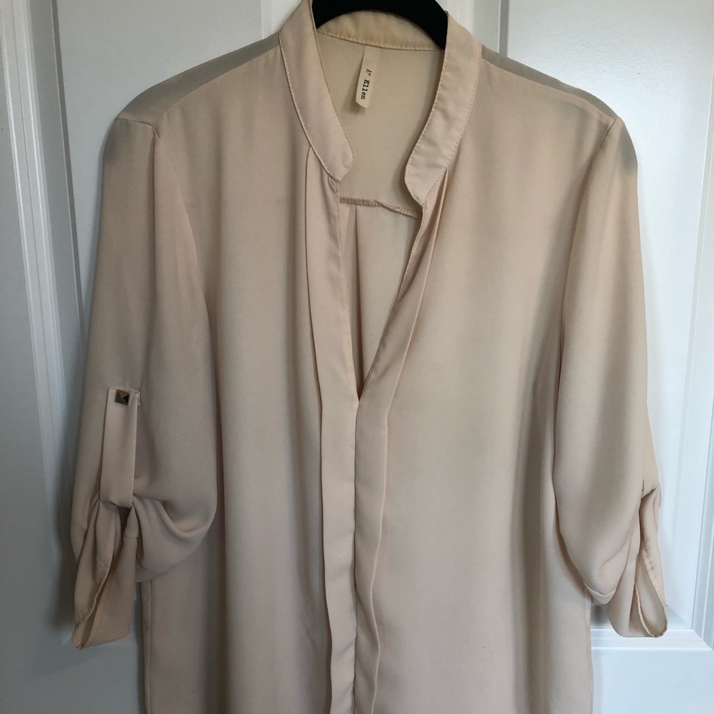 Ivory blouse